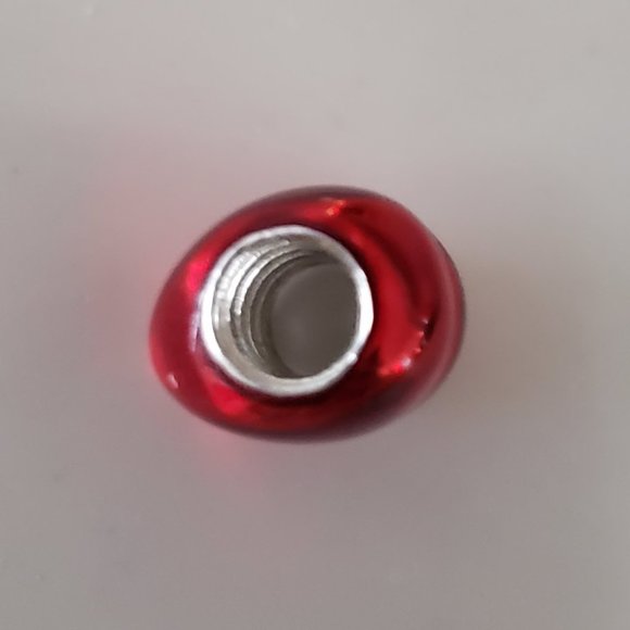 💞Pandora Metallic Red Heart Charm #799291C02 - Picture 4 of 7